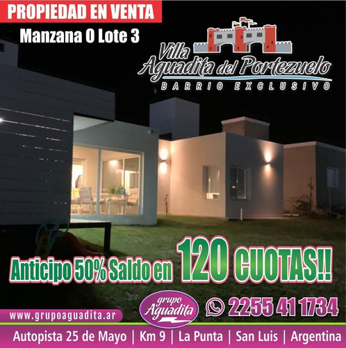 Imagen 1 de 14 de Casa En San Luis Capital - Villa Aguadita Del Portezuelo