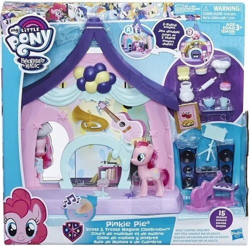 My Little Pony Playset Pinkie Pie Salón De Música Y Postres1