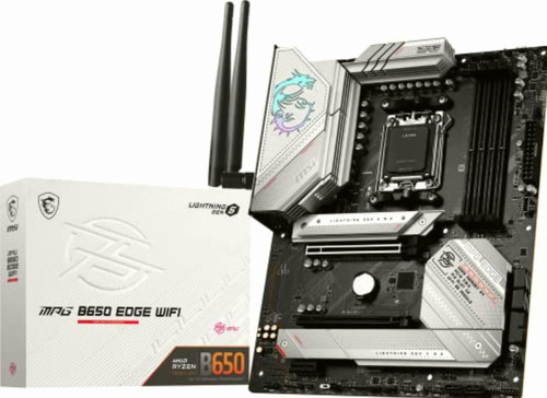 Msi Mpg B650 Edge Placa Base Wifi Para Juegos (amd Am5, Atx,