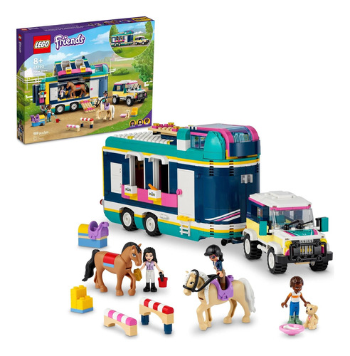 Lego Friends Horse Show Trailer 41722, Juguete De Caballo