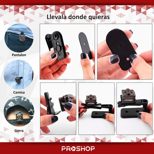 Mini Camara Espia Oculta Sq8 Full Hd Fotos 12mp La Mejor