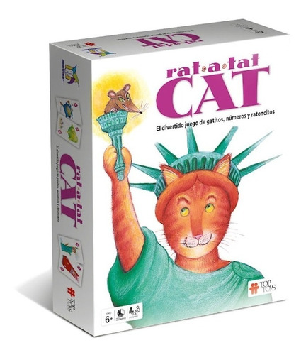 Juego De Mesa Rat-a-tat Cat Top Toys 2450