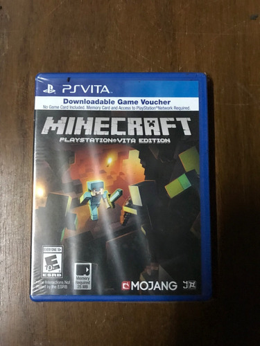Juego De Ps Vita: Minecraft: Playstation Vita Edition