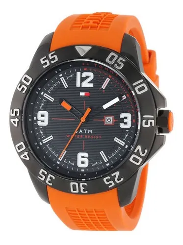 Reloj tommy hilfiger naranja new arrivals