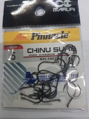 Anzol Pinnacle Chinu Sure Nº 05 C/20(sem Fisga) Kh-10025