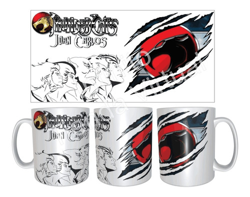 Mug Pocillo Taza Thundercats Personalizado