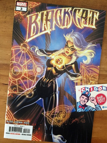 Imagen 1 de 1 de Comic - Black Cat #3 Regular Scott Campbell