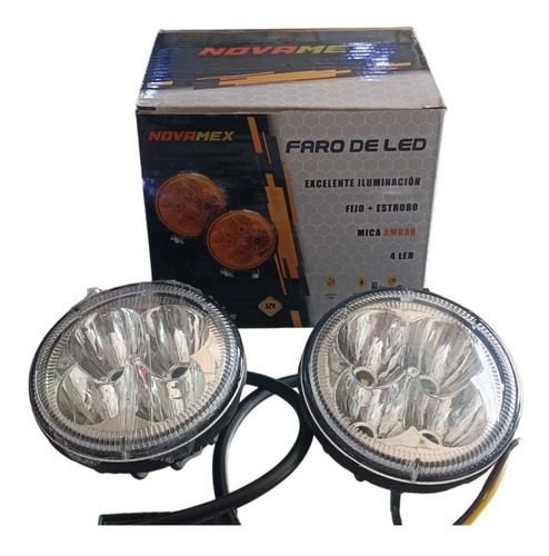 Faro De Led 4 Leds