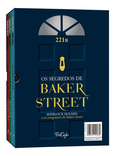 Os Segredos De Baker Street - Box Com 3 Livros