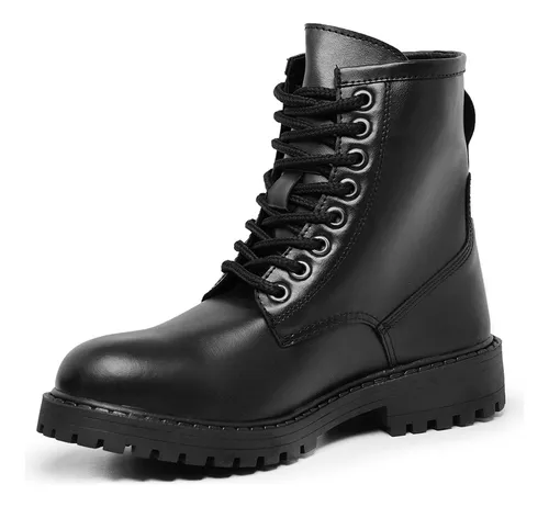 Bota Masculina Coturno Militar Cano M dio Parcelamento sem juros