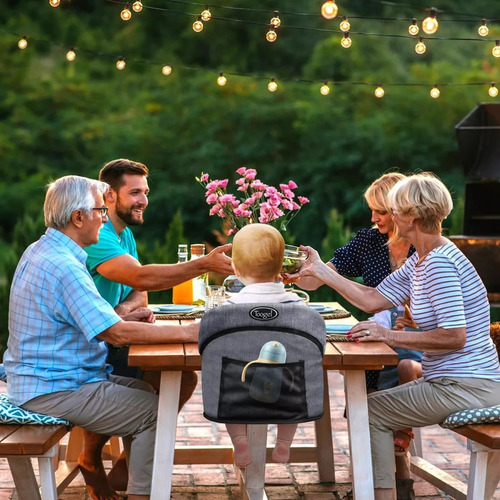 Silla De Comer Asiento Plegable Para Niños Exterior Y Hogar