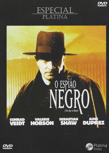 O Espião Negro - Dvd - Conrad Veidt - Sebastian Shaw