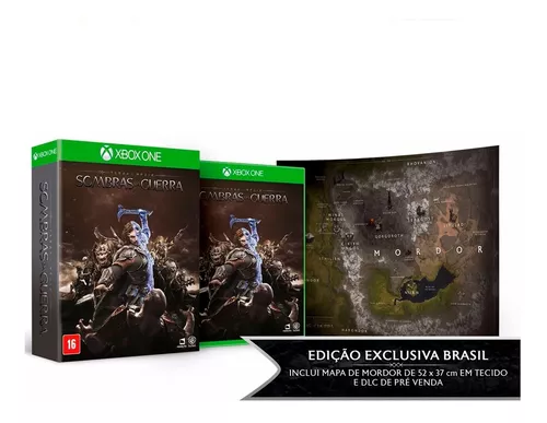 Jogo xbox one terra media sombras da guerra - Jogos Xbox One - Magazine  Luiza