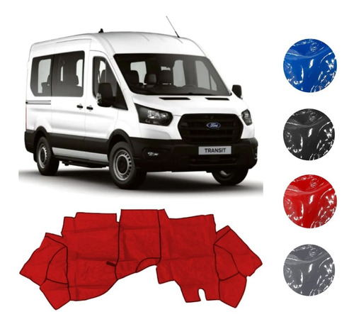 Tapete Assoalho Verniz Caminhão Ford Transit Vm,pt,az,gr