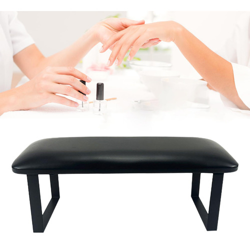 Almohada De Mano Para Manicura, Almohada Profesional Negro