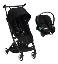 Comprar Cochecito Bebé Cybex Libelle Con Huevito Aton S2 De 0 A 22kg Color Moon Black Chasis Negro