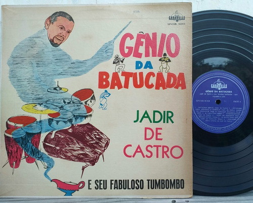 Jadir De Castro - Gênio Da Batucada - Lp Vinilo Brasil 1965