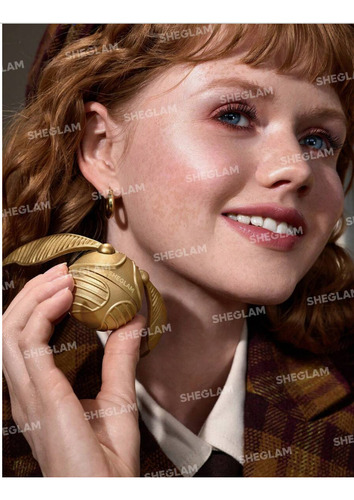 Sheglam Iluminador Pomo De Ouro Harry Potter Glow Maquiagem Dourado
