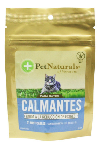 Calmante Natural Para Gatos Marca Pet Naturals