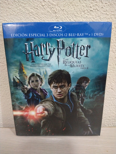 Harry Potter Y Las Reliquias De La Muerte Parte 2 Blu-ray