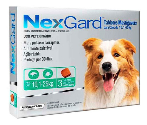 Nexgard Para Perros 2 A 50 Kgs