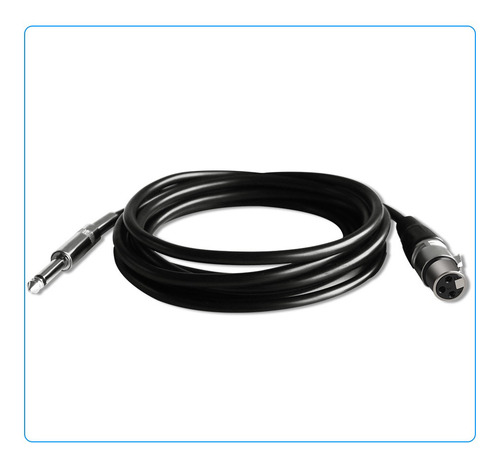Madre De 6,35 Kg, 0,5 M, 6,35 Mm, Para Xlr De Macho A Mujer