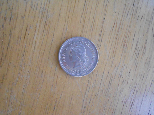 Moneda De 1 Peso - Argentina - Año 1960