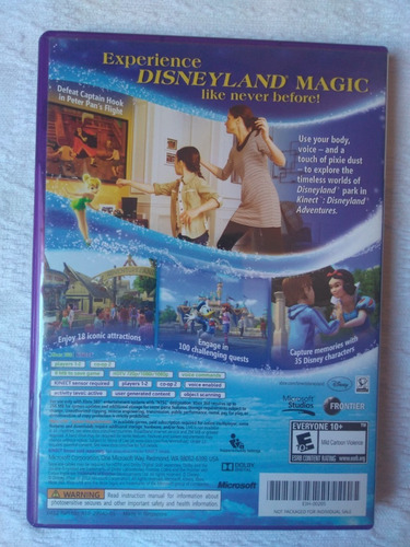 Game Xbox 360 - Disneyland Adventures - Original - Físico (Usado)