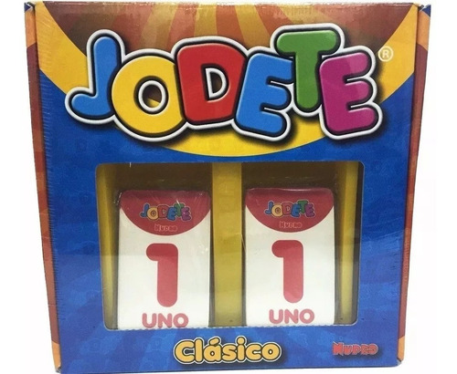 Juego De Mesa Jodete Clasico Juego De Cartas Familiar Nupro