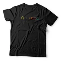 Comprar Remera Pac Man Lines Gaming Videojuegos Gamers