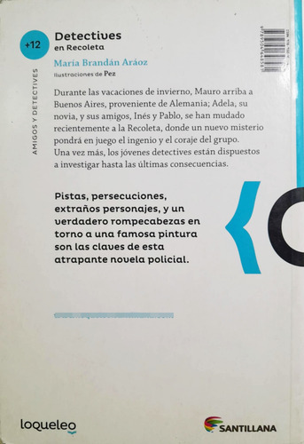 Detectives En Recoleta - María Brandán Aráoz - Loqueleo (Usado)