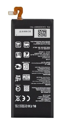 Bateria LG Q6 Prime M700 Bl-t33 Blt33 3000mah Pila Nueva