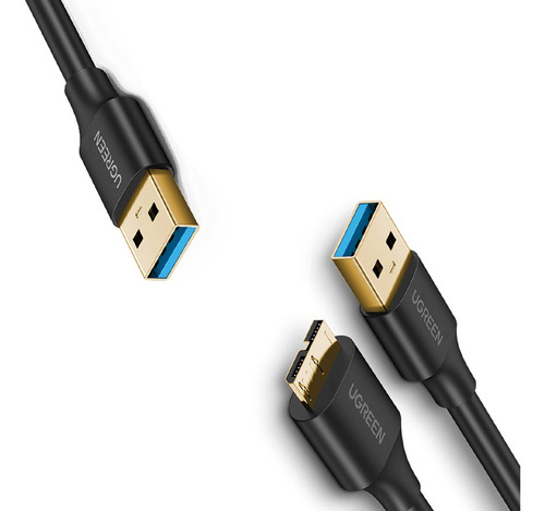 Cable Usb 3.0 Macho - Micro B Macho Discos 1m Carga - Datos