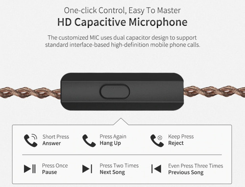 Imagen 6 de 8 de Auriculares In Ear Kz Zs10 Pro Monitoreo 5 Vias Nuevo Modelo