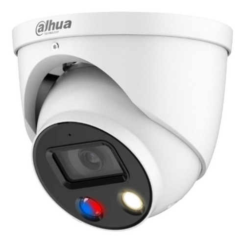 Cámara Ip Domo Tioc 2mp Estrobo Sirena Audio Fullcolor Dahua