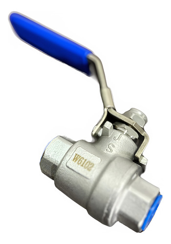 Válvula Esfera - Bola 1/4 Acero Inoxidable 304 Miller Pc
