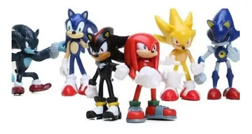 Nova Coleção de Bonecos Sonic - Tails, Shadow, Silver, Knuckles e Robotnik  