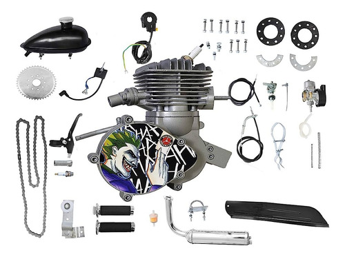 Motor  Para Bici Moto Tipo Mosquito 100cc Kit Completo 