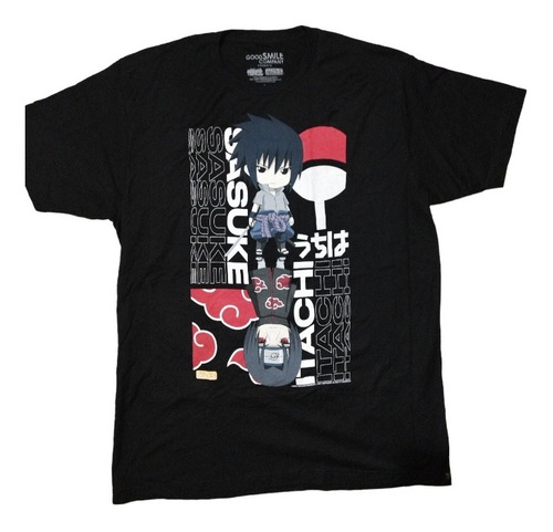 Playera Itachi & Sasuke Uchiha Talla L Caballero