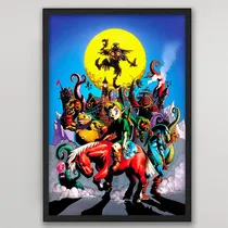 Comprar Cuadro The Legend Of Zelda Majoras Mask Madera Vidrio Z15