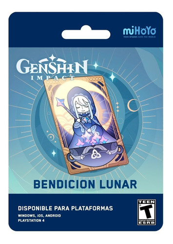 Imagen 1 de 1 de Genshin Impact Bendición Lunar
