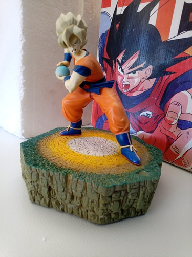 Dragon Ball Z Goku R&m555 Limited Edition Estatuilla Detalle (Usado)