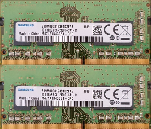 Memoria Ram Laptop 8gb Ddr4 Pc4-19200 2400mhz