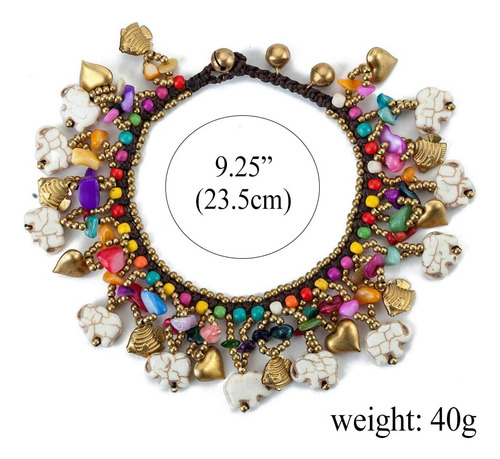 Tobillera Kelistom Bohemia Para Mujeres Y Niñas