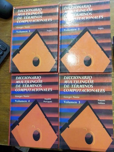 Diccionario Multilingüe De Términos Computacionales. 4 Tomos