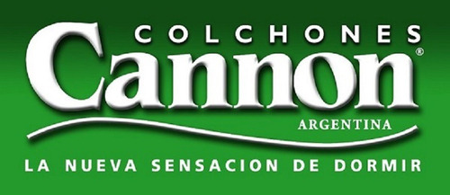 Imagen 2 de 3 de Sommier 160x200 Base Cannon Platino Caba Y Gba Gratis Cuotas