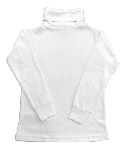 Polera Camiseta Niño/a De Algodon Interlock Colores T 1 A 18