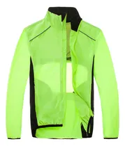 Comprar Jaqueta Corta Vento Neon Refletiva Manga Longa Ciclismo Bike