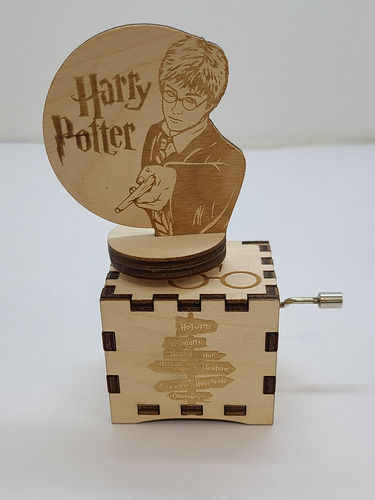 Caja Musical De Harry Potter Giratoria