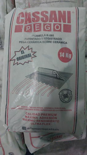 Pego Gris Cassani 14 Kg (desde 1945) Pregunte Disponibilidad